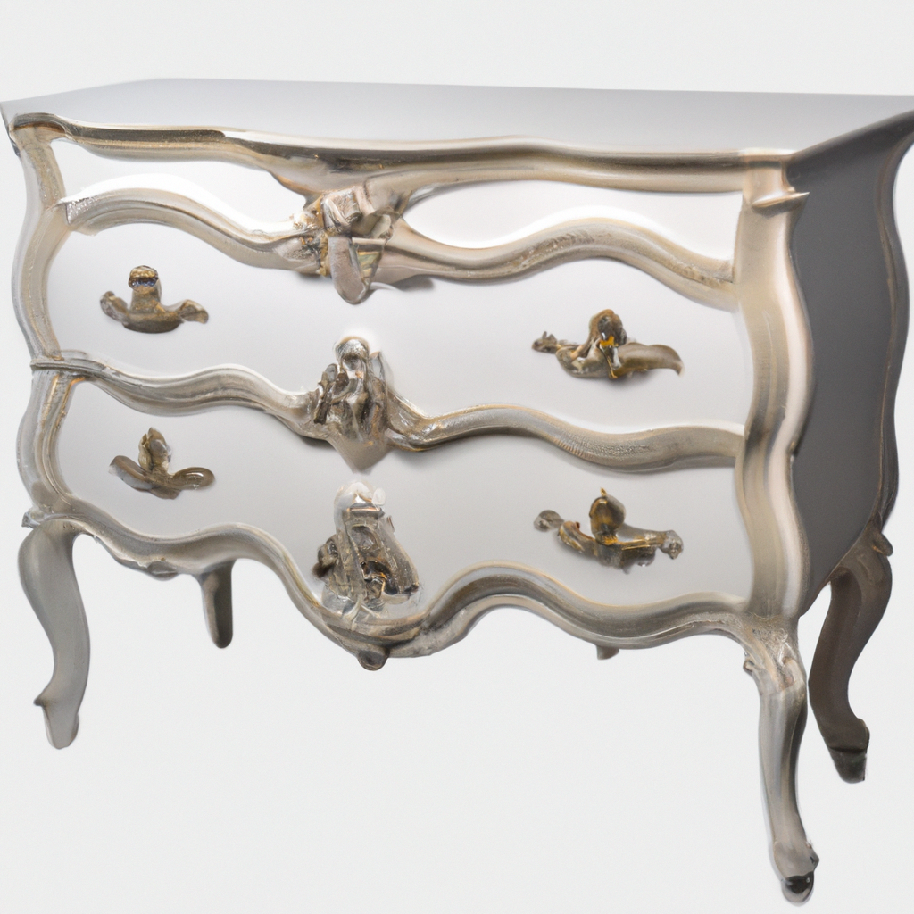 Commode blanChe baroque