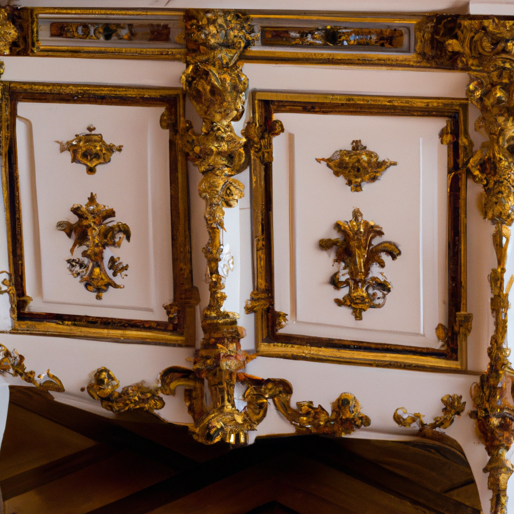 Commode blanche louis xv